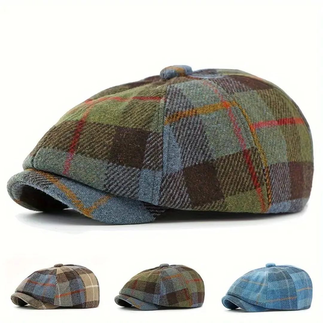 The Fulton – Newsboy Cap (Plaid)