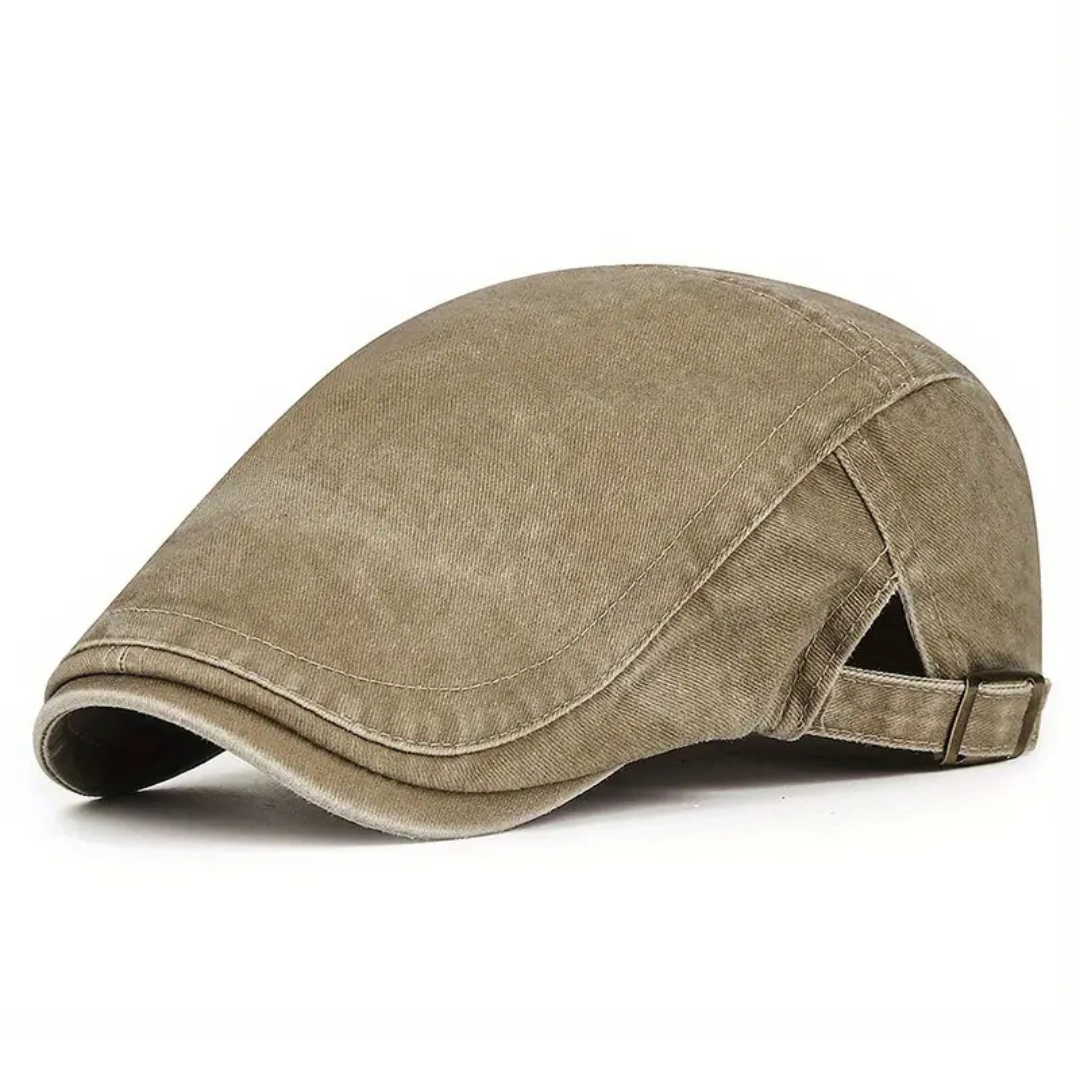 Bedford Washed Flat Cap
