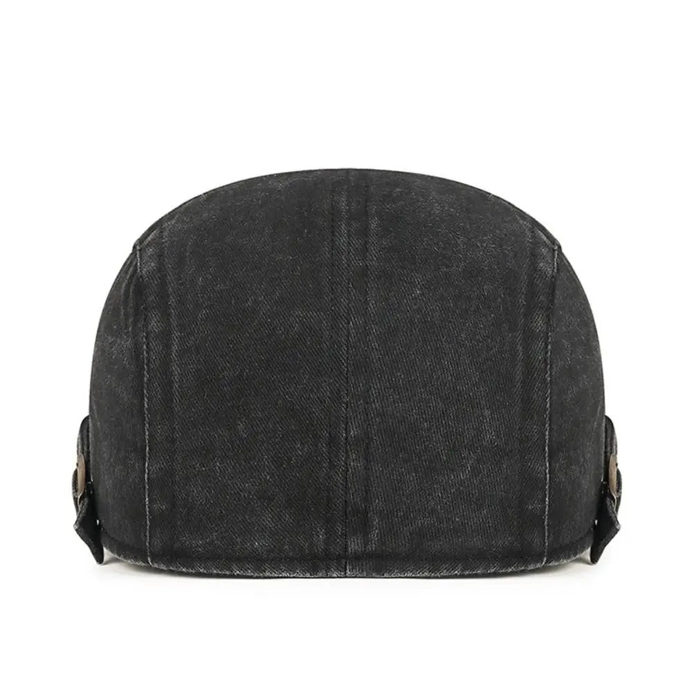 Bedford Washed Flat Cap