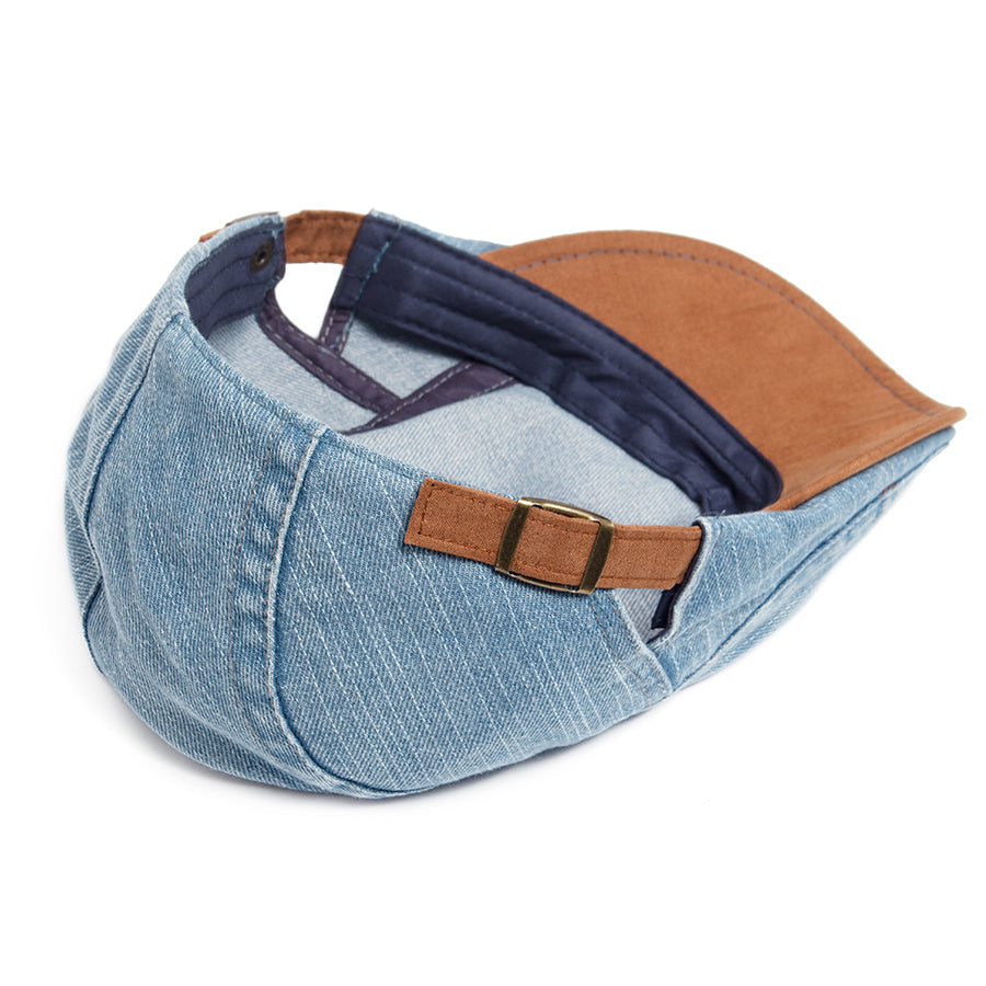 Fordham Denim Flat Cap