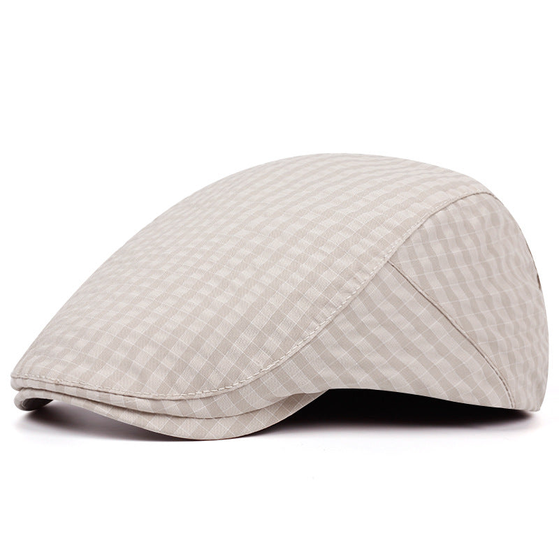 The Calder – Flat Cap (Grid Lightweight)