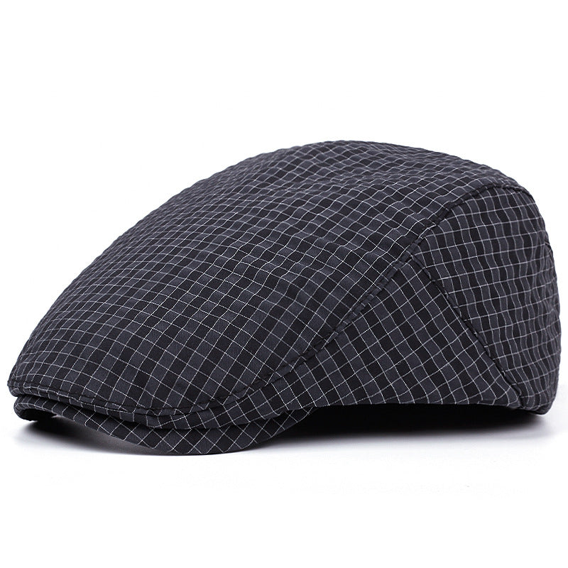 The Calder – Flat Cap (Grid Lightweight)