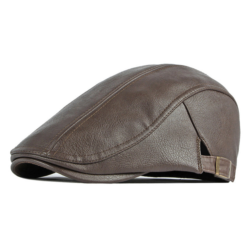 The Ashford – Flat Cap (Heritage Leather)