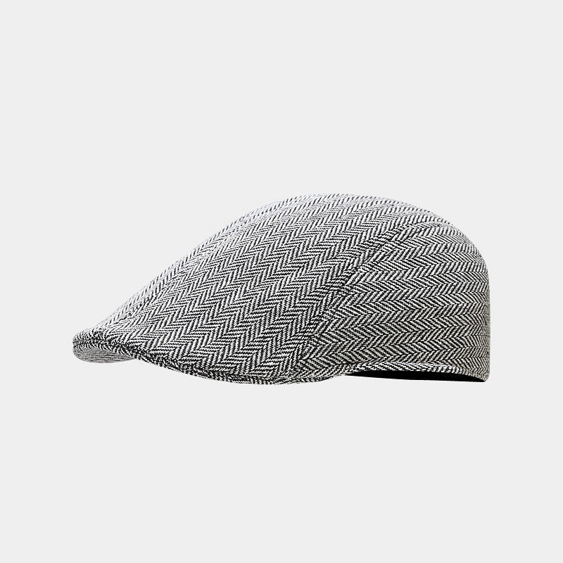 The Ashbourne – Flat Cap (Herringbone Bush)
