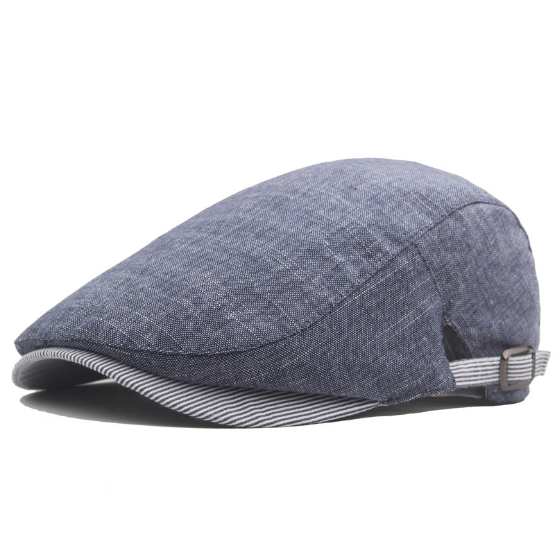 The Shoreham – Flat Cap (Coastal Linen)