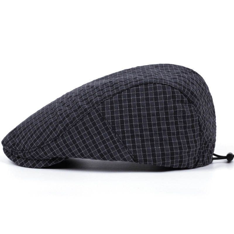 The Calder – Flat Cap (Grid Lightweight)