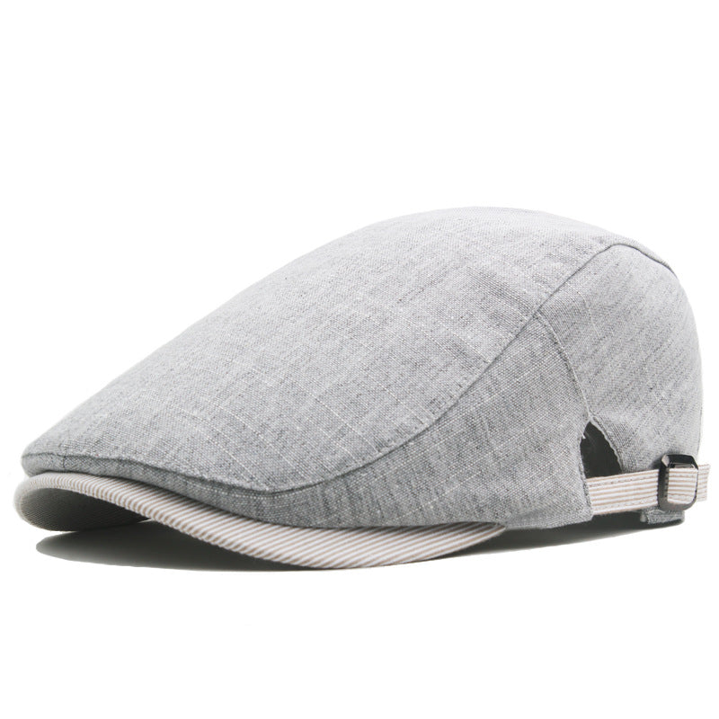 The Shoreham – Flat Cap (Coastal Linen)