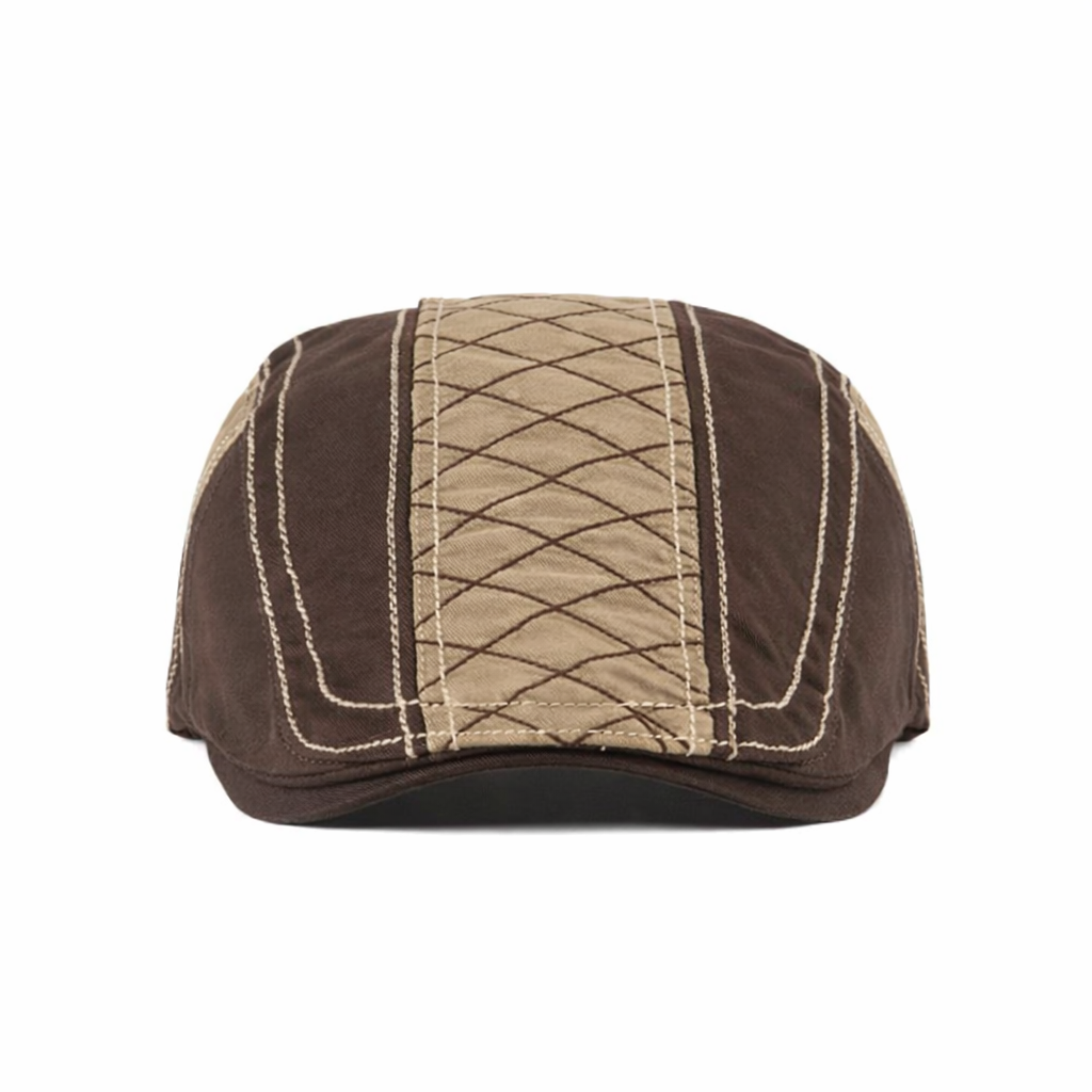 Rowan Quilted Flat Cap