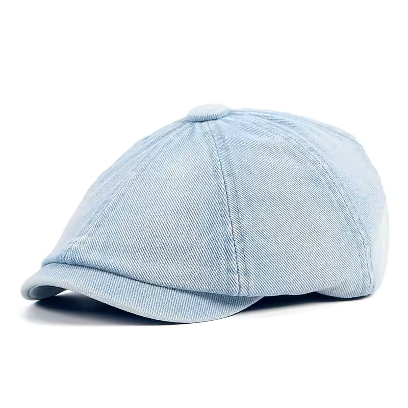 The Porter – Newsboy Cap (Workwear Denim)