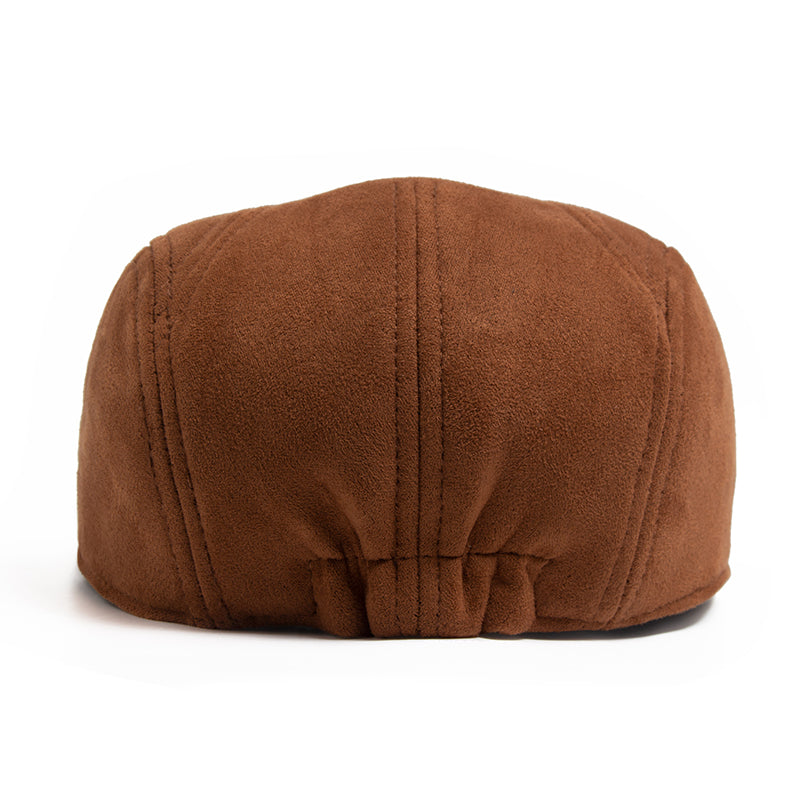 Sutherland Suede Flat Cap