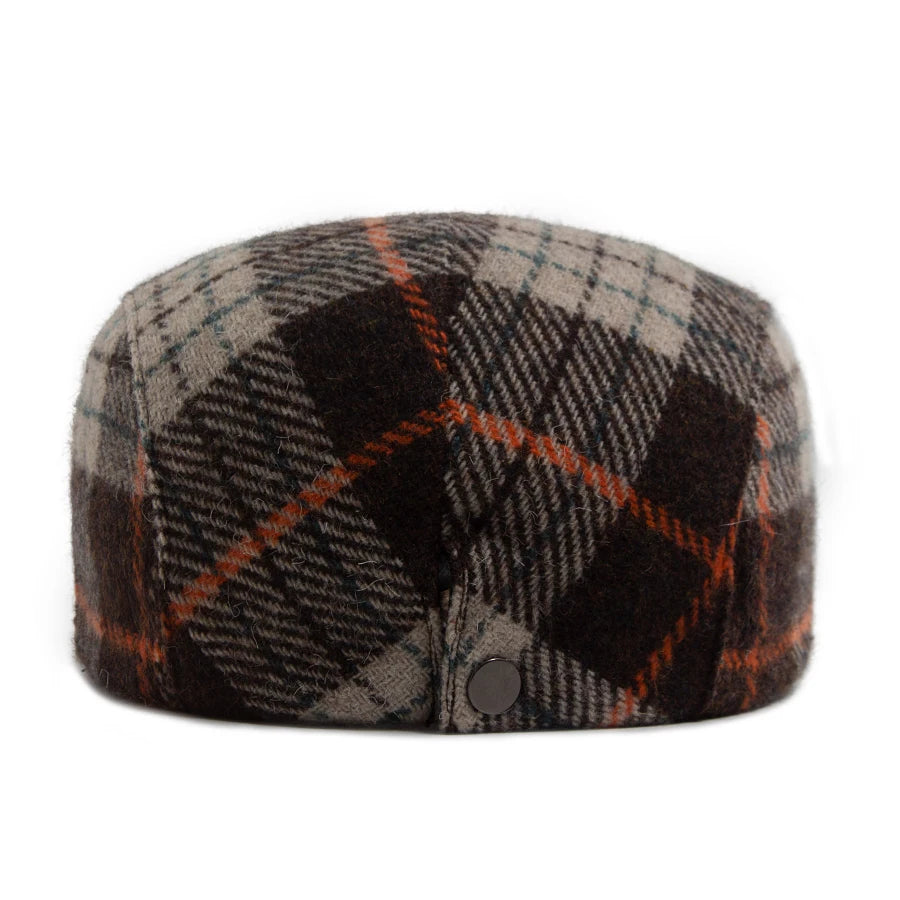 Bromley Wool Flat Cap