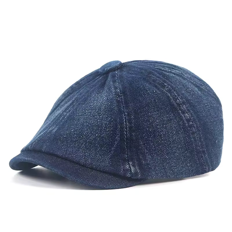 The Porter – Newsboy Cap (Workwear Denim)