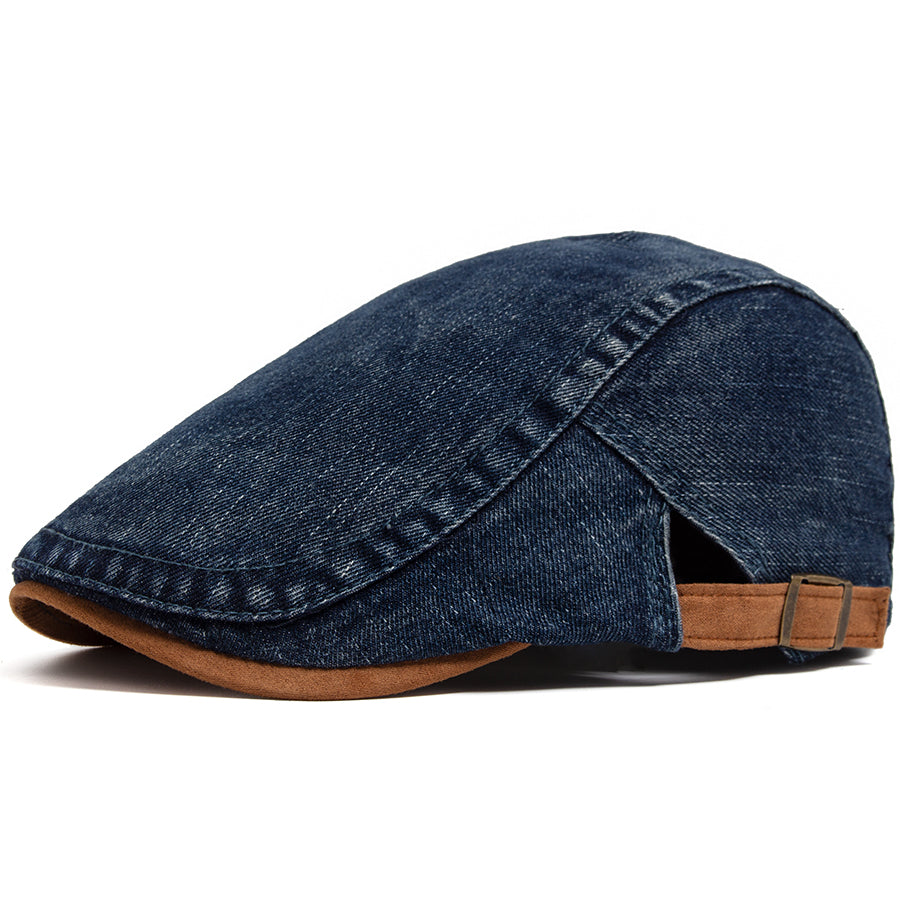 The Fordham – Flat Cap (Denim)