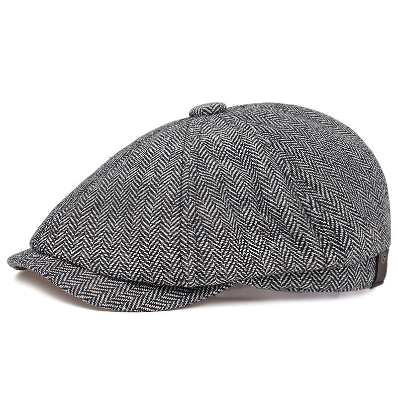 The Hatter – Newsboy Cap (Wool Herringbone)