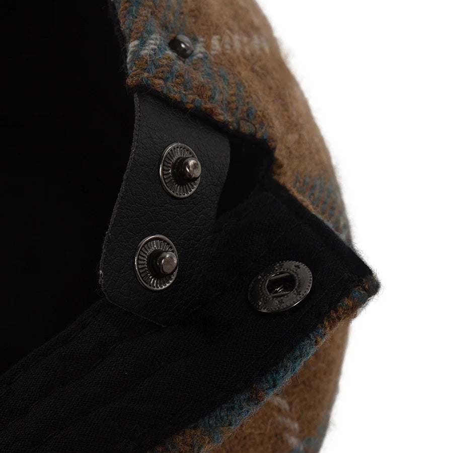 Bromley Wool Flat Cap