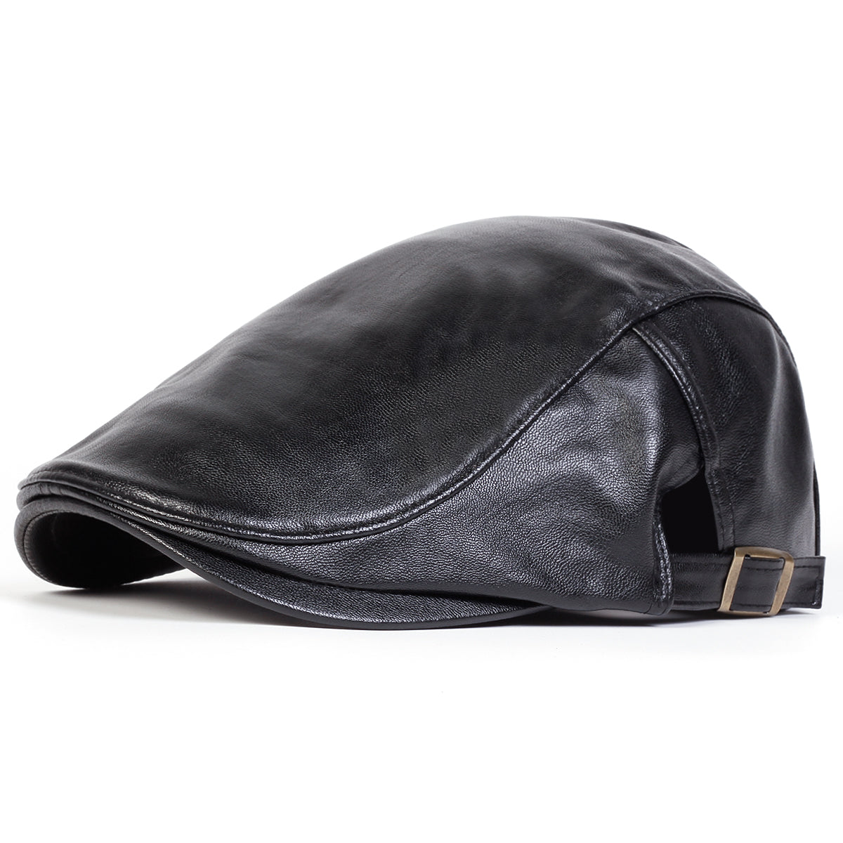 The Whitaker – Flat Cap (Leather Driver)