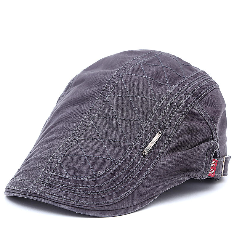 The Palmer – Flat Cap (Quilted Cotton)
