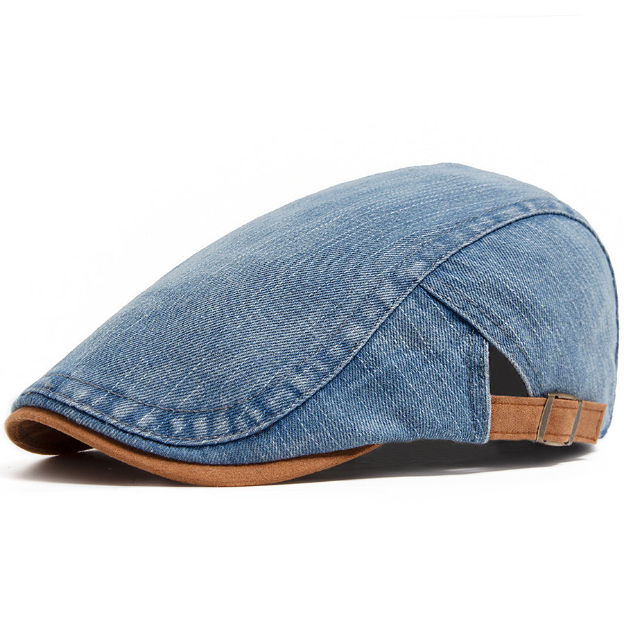 The Fordham – Flat Cap (Denim)