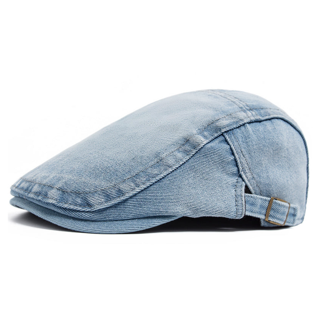 Wexley Stonewash Flat Cap