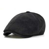 Sorrento Suede Newsboy Cap