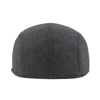 Ashbourne Herringbone Flat Cap
