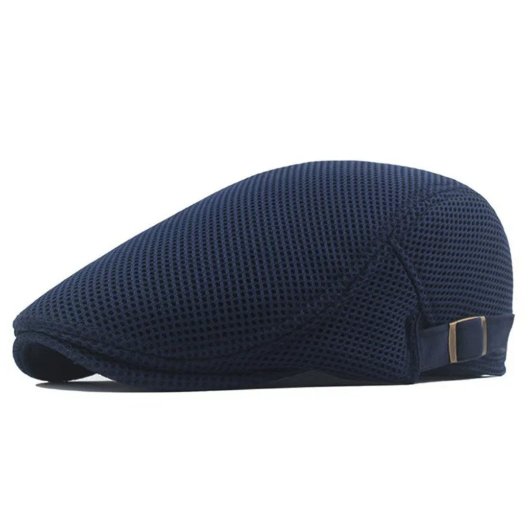 Beaumont Mesh Flat Cap