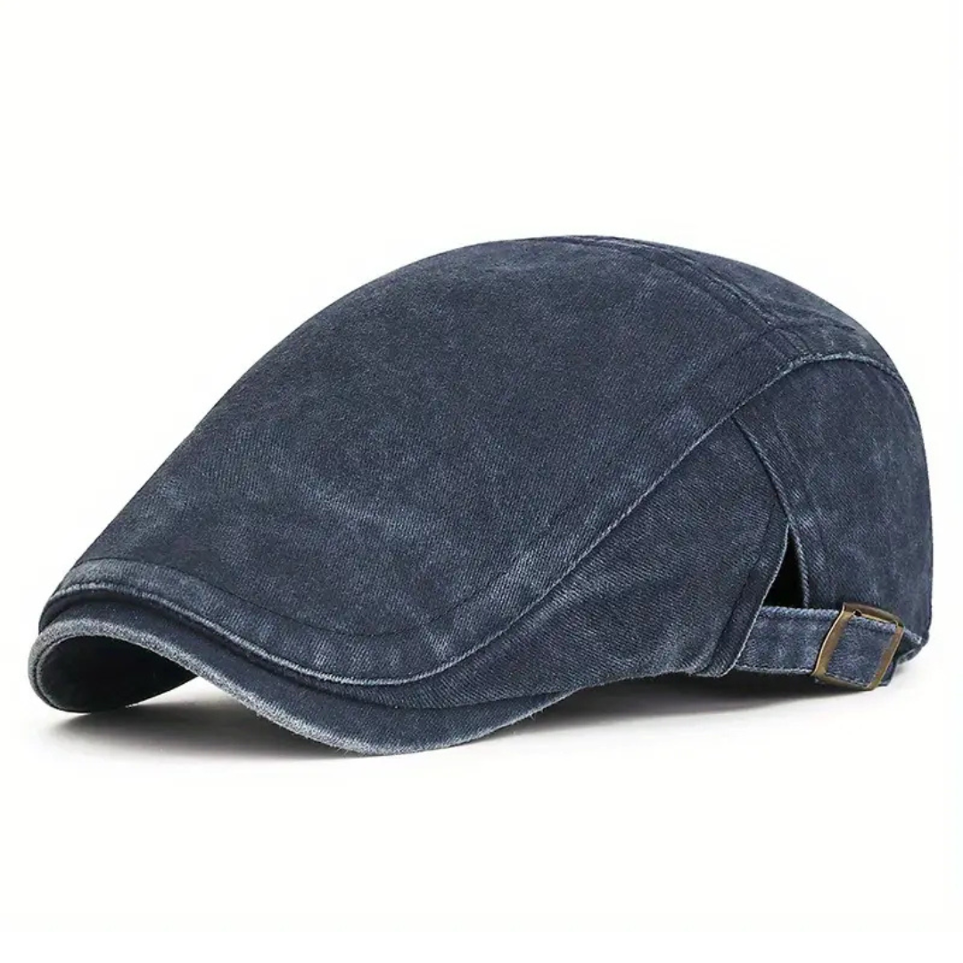 Bedford Washed Flat Cap
