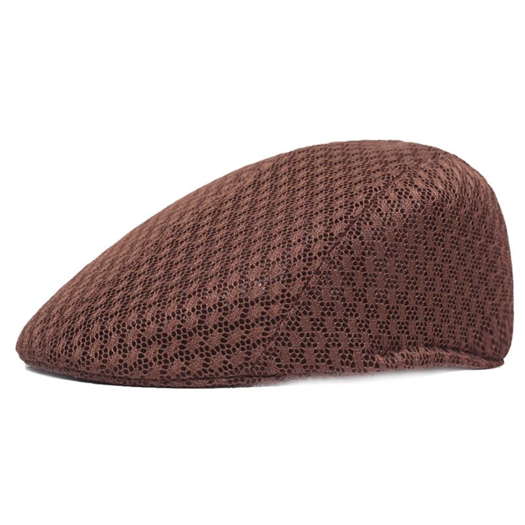 Brighton Mesh Flat Cap