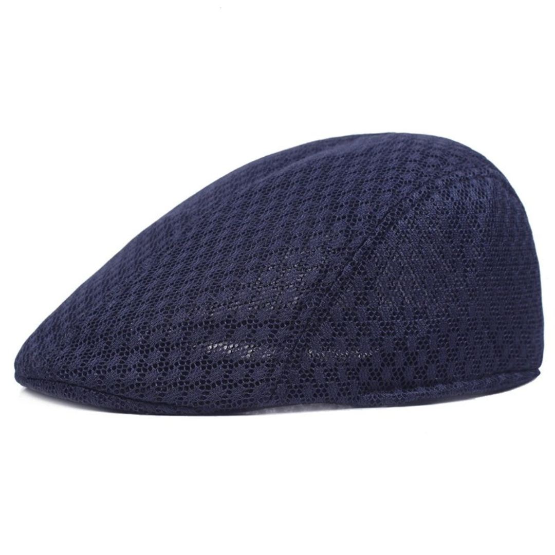 Brighton Mesh Flat Cap
