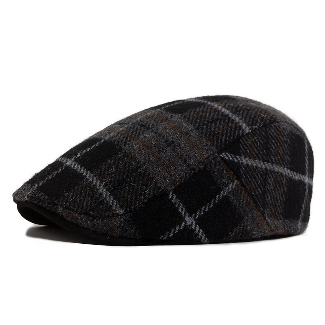 Bromley Wool Flat Cap