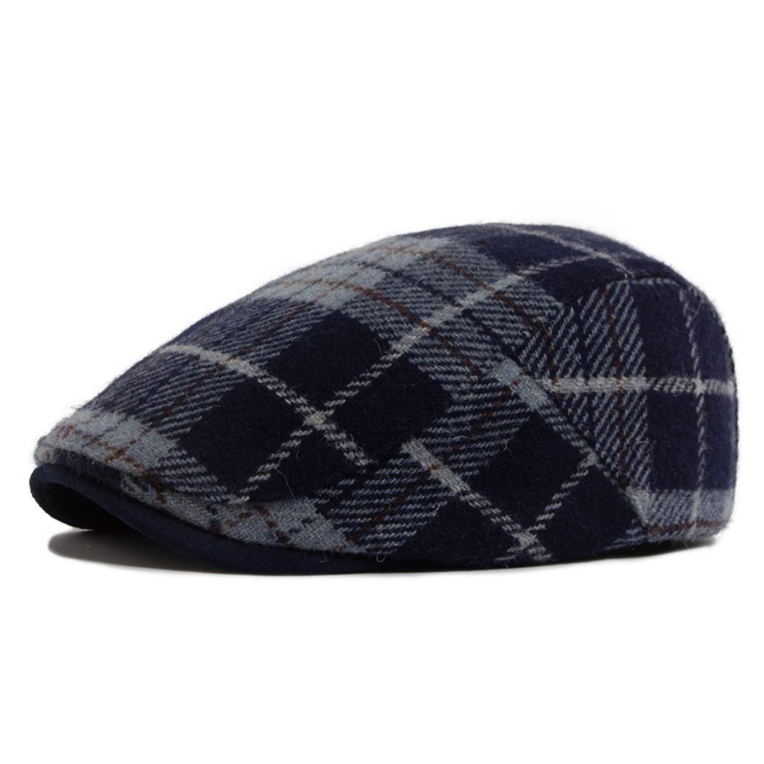 Bromley Wool Flat Cap