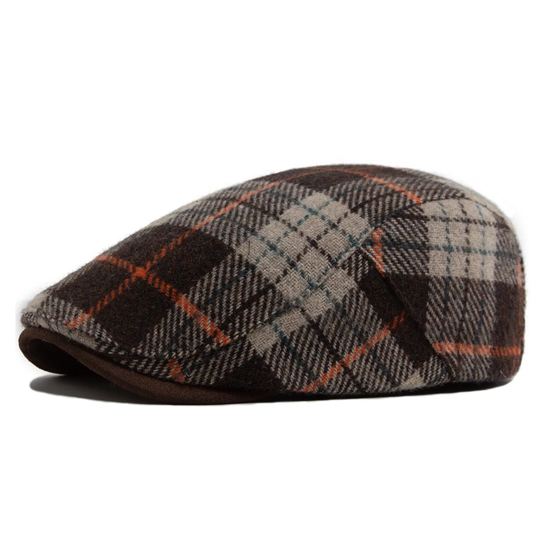 Bromley Wool Flat Cap