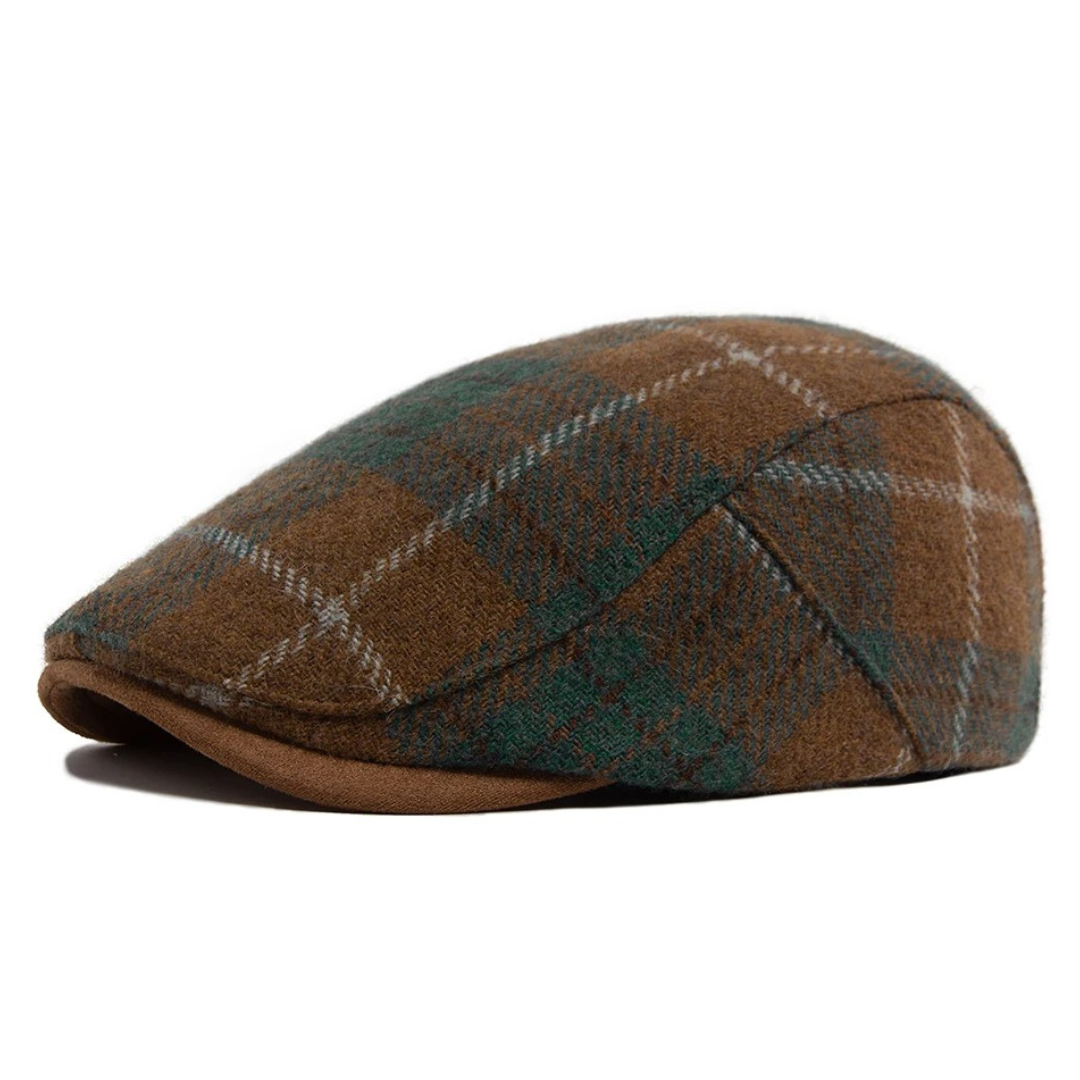 Bromley Wool Flat Cap