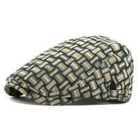 Ellington Woven Flat Cap