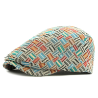 Ellington Woven Flat Cap