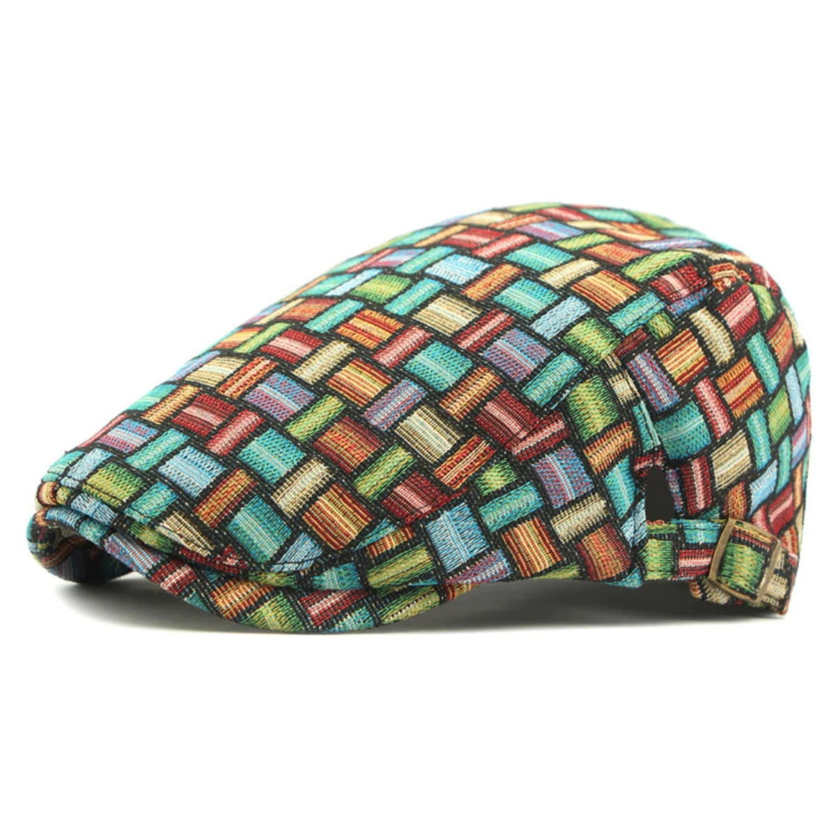 Ellington Woven Flat Cap