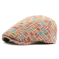 Ellington Woven Flat Cap