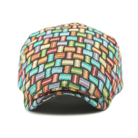 Ellington Woven Flat Cap