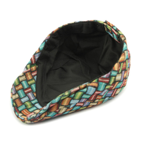 Ellington Woven Flat Cap