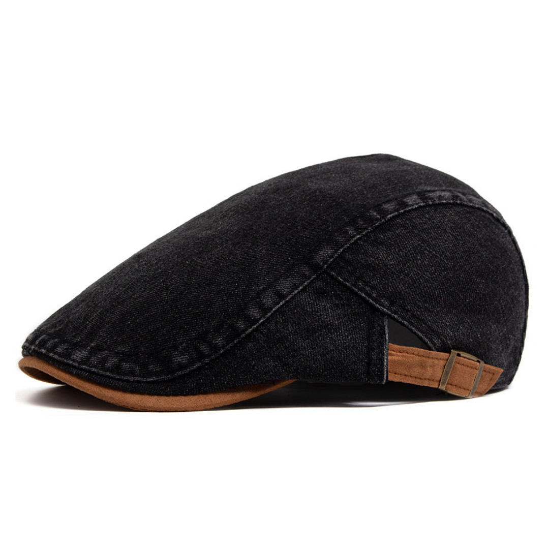 Fordham Denim Flat Cap