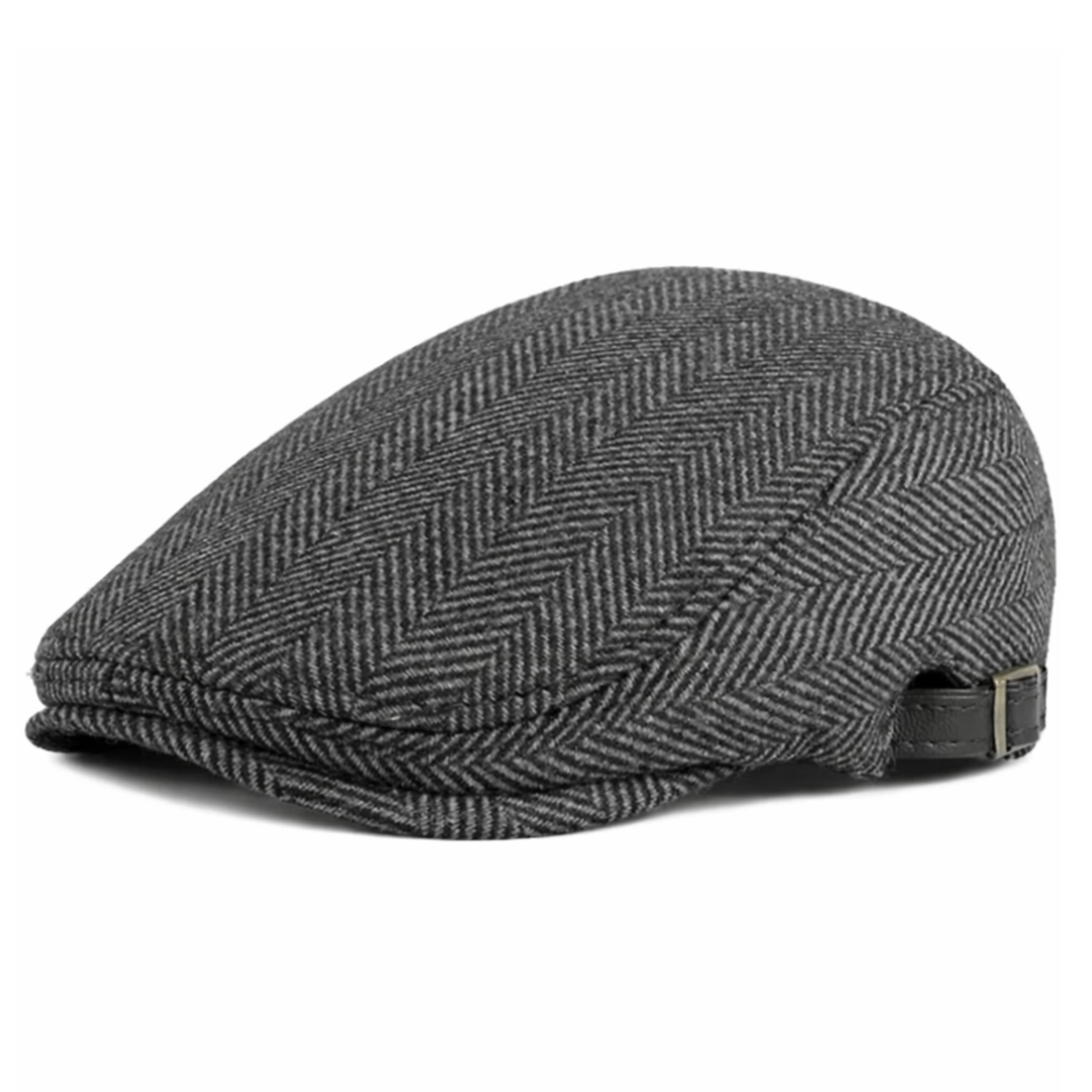 Hawke Herringbone Flat Cap