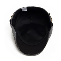 Kent Herringbone Flat Cap