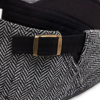 Kent Herringbone Flat Cap