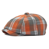 Montford Plaid Newsboy Cap