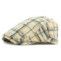 Norwood Plaid Flat Cap