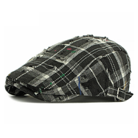Norwood Plaid Flat Cap
