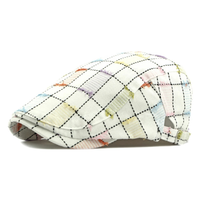 Norwood Plaid Flat Cap