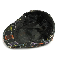Norwood Plaid Flat Cap