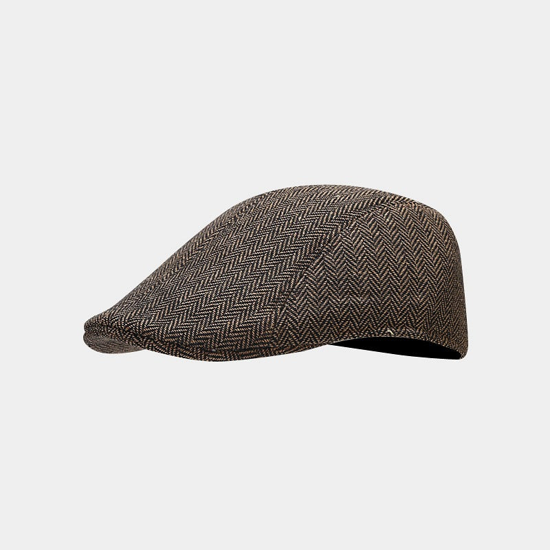 The Ashbourne – Flat Cap (Herringbone Bush)