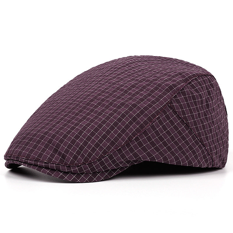 The Calder – Flat Cap (Grid Lightweight)